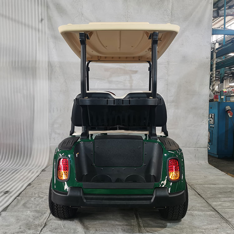 4 personers golfvogn med 48V lithium batteri.