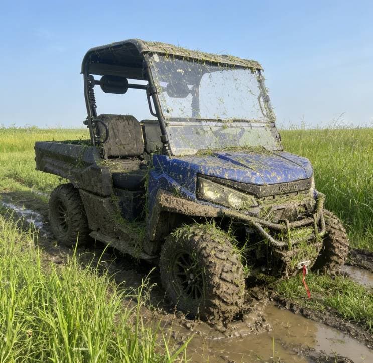 73,6V 4WD Off Road UTV EPS Styring 20KW Peak Power 80-100km