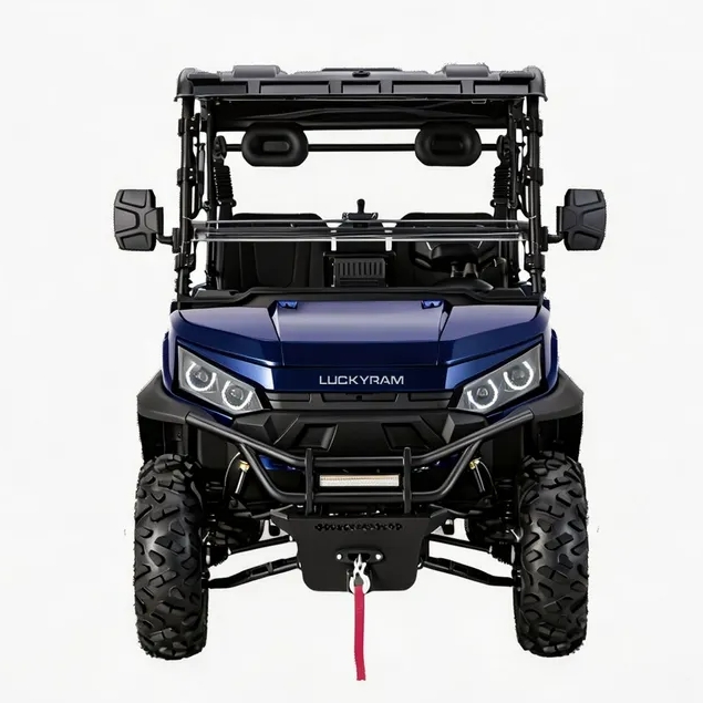 73,6V UTV 4WD Heavy Duty 150Ah batteri 400A luftkølingscontroller