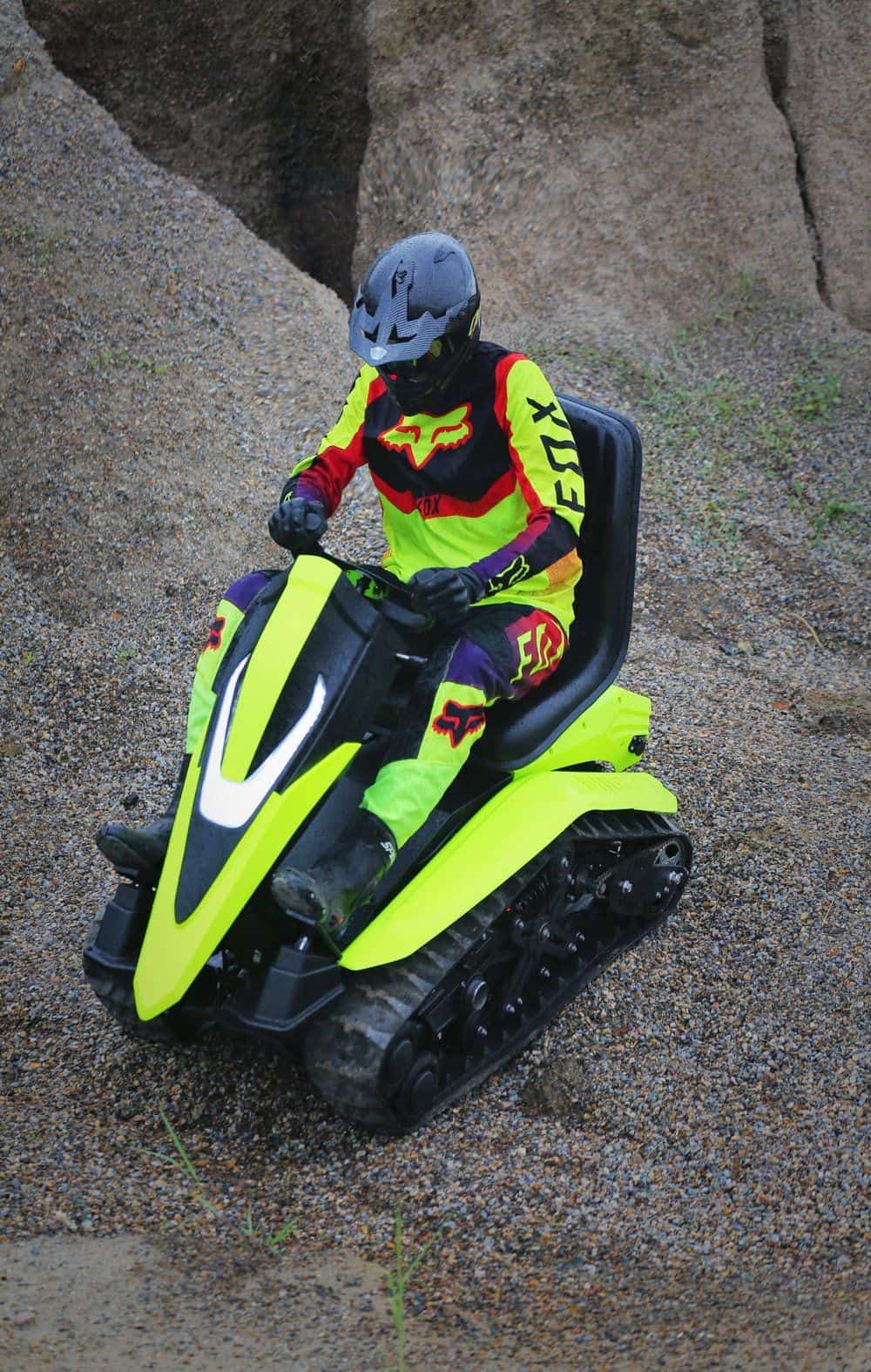 Elektrisk All Terrains 72V Best Recreation Snowmobile Etv Tank