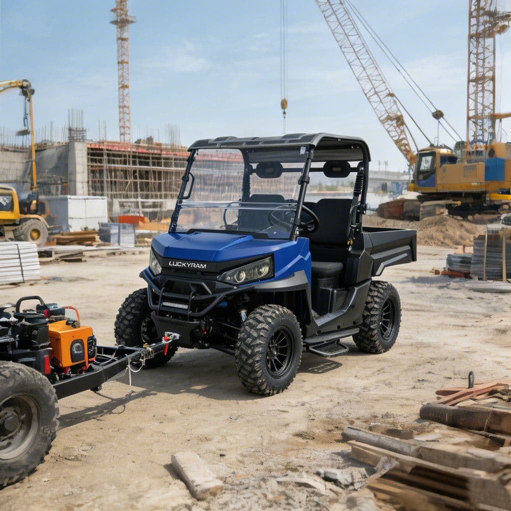 Elektrisk UTV 4WD til Jagt 73,6V 150Ah EPS Servostyring