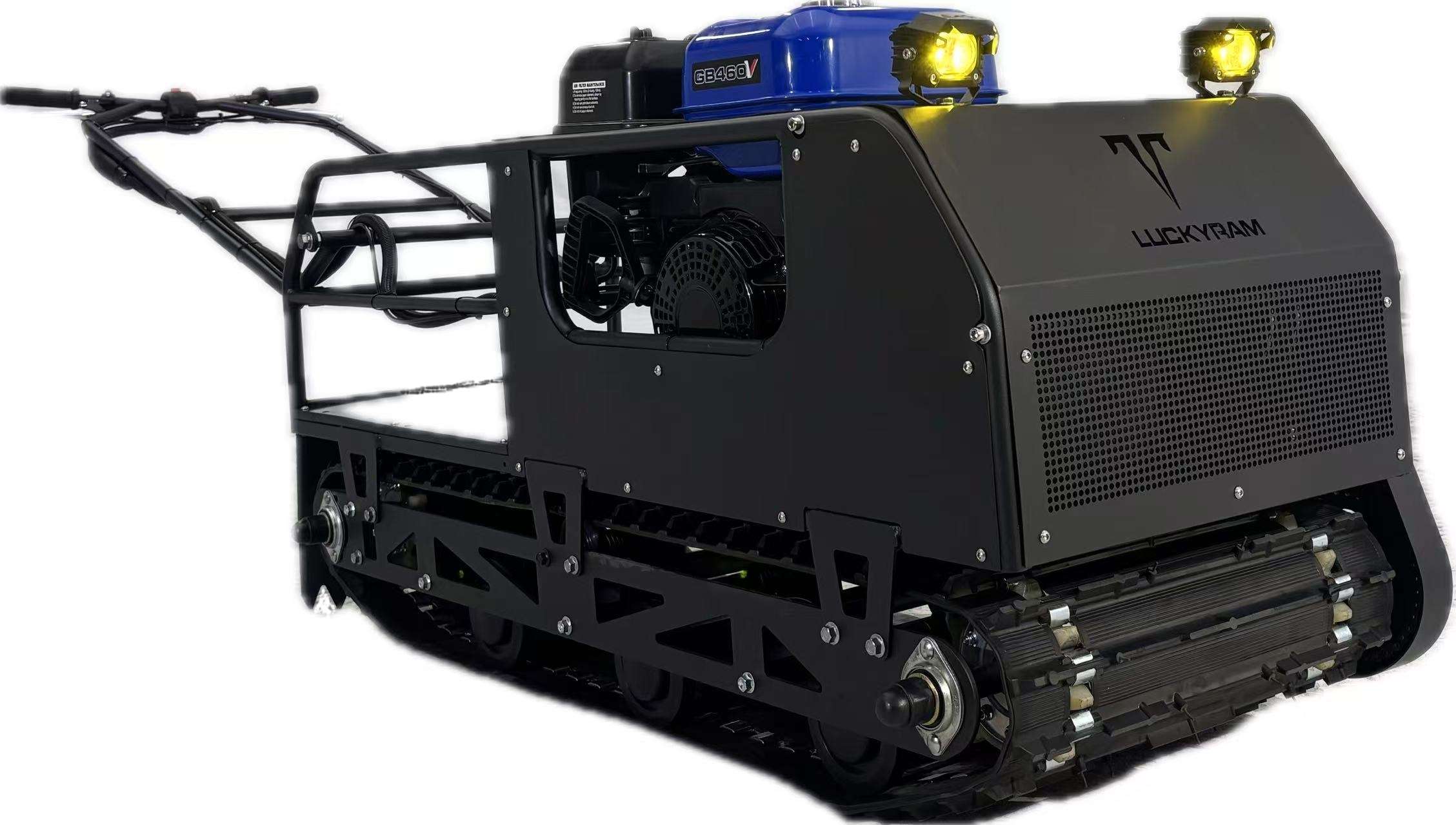 Højrækkende elektrisk snescooter - SnowWolf